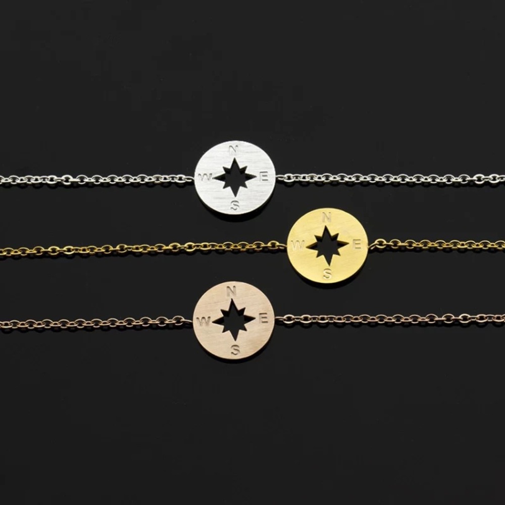 Dainty Compass Bracelet